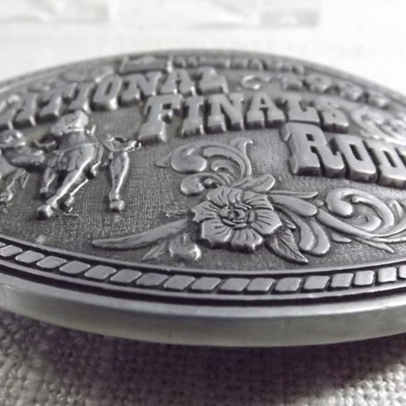 National Finals Rodeo 1995 HESSTON Belt Buckle - Picture 8 of 8